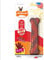Nylabone Extreme Tough Dog Chew Toy Bone, Durable, Cleans Teeth, Beef Jerky Flavour, X-Small, for Dogs Up to 7 kg