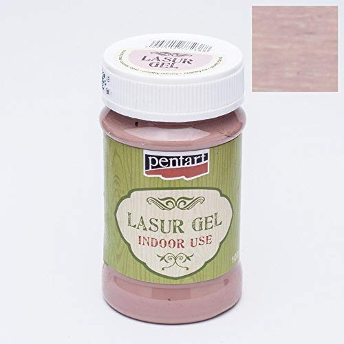 Zita`s Creative Lasurgel pour intérieur Rose 100 ML Peinture lasure Bricolage