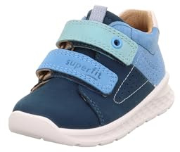Superfit Jungen Breeze Sneaker, Blau Hellblau 8030, 29 EU