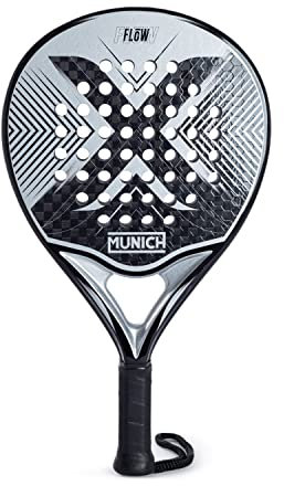 Munich Flow Padel Racket, Unisex Adulto, Silver, U