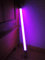 Lichtidee Led Leuchstab IP20 63cm violett 10 Watt Party Deko Schaufenster farbig bunt mit weißem Kabel und Schalter