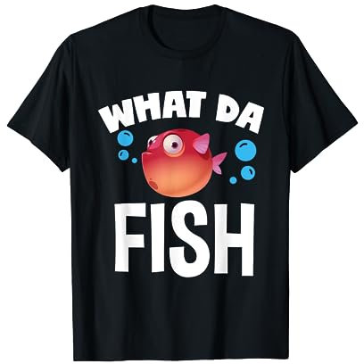 Lustiges Angler What The Fish Fischen Angel Set Geschenk T-Shirt