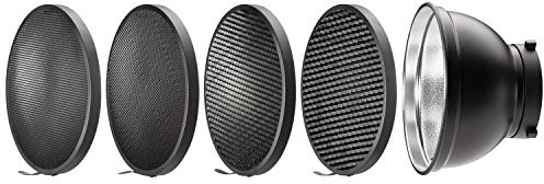 Westcott Parapluie réflecteur large 55 degrés avec grilles en nid d'abeille (compatible avec FJ400, Godox, Bowens)