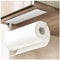 Portarrollos para papel de cocina o toallero para debajo del armario, portarrollos para papel higiénico autoadhesivo de montaje en la pared, toallero para baño, frigorífico, fregadero