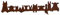 Rostalgie Edelrost Kantenfigur Tiere 50 x 12 cm Garten Dekoration Tierfiguren
