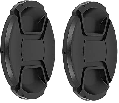 SIOTI 95mm Lens Cap (2 Packs), Camera Lens Cover, Compatiable for Almost Generic Brands of Lenses (95mm)
