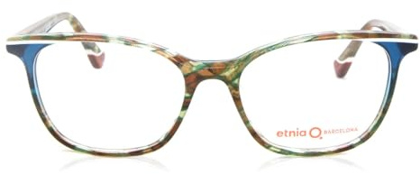 Etnia Barcelona COCO Green Striped Brown 51/16/140 Unisex Brillenfassungen