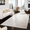 TT Home Wohnzimmer Teppich Viskose Kurzflor Unifarben Used Look Abstraktes Design Modern, Farbe: Beige Creme, Größe:160x230 cm