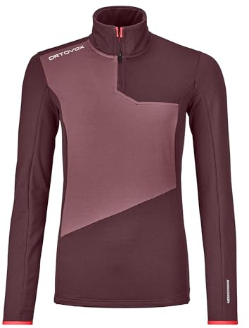 ORTOVOX Unisex Fleece Light Zip Neck W Mantel