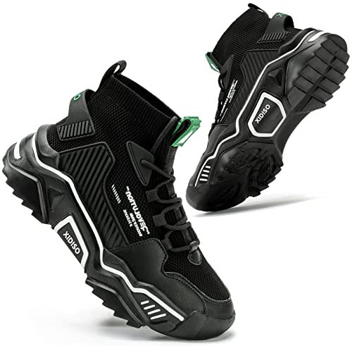 FUSHITON Herren Sportschuhe Turnschuhe Gym Leicht Hohe Schuhe Outdoor Fitnessschuhe Freizeitschuhe Sneakers Joggingschuhe Laufschuhe