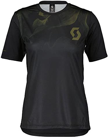 Scott Trail Vertic DH Damen Fahrrad Trikot kurz schwarz 2023: Größe: L (40/42)