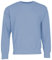 Fruit of the Loom Sweatshirt mit angesetzten Ärmeln, Farbe:Mineral Blue, Größe:L