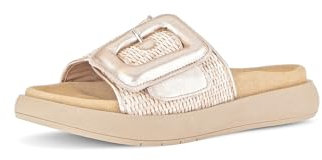Gabor Damen Pantoletten, Frauen Slipper,Best Fitting,Schlupfschuhe,schluepfschuhe,Slides,Slip-ons,Backless Slipper,Mules,rame,42 EU / 8 UK