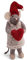 Gry & Sif Maus mit Herz, Weihnachtsdekoration, Christbaumschmuck, Geschenkanhänger, Wichtelgeschenk, Nikolausgeschenk, Mitbringsel, Gastgeschenk, fairtradde, Handmade (Mäusin mit Herz)