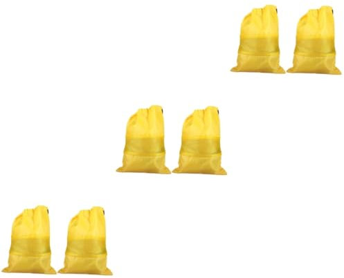 VALICLUD 6 STK Fruchtschutzpaket Taschen für Gemüseprodukte Bananen-Aufbewahrungstasche Frischhalte-Aufbewahrungstasche Aufbewahrungsbeutel für Obst Kordelzug Öko-Tasche Reisen
