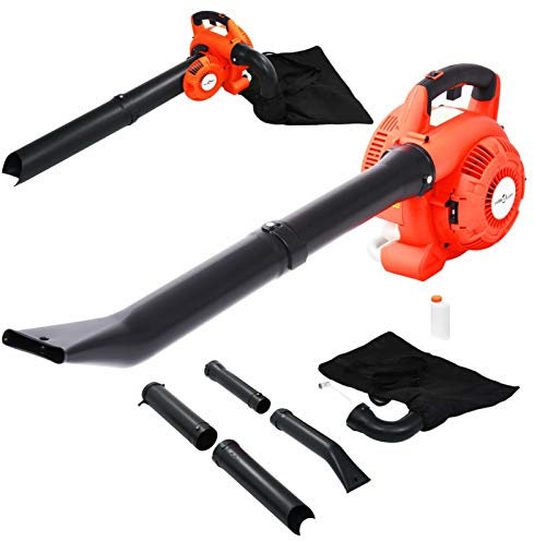 Gecheer 3-in-1 Petrol Leaf Blower 26 cc Orange Home & Garden