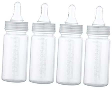 Abaodam 12 Stk Nuckelflasche Muttermilch Babyflasche Plastik Säuglingsflaschen plastikflasche kunststoffflasche neugeborene milchflasche Säuglingsnahrungsflasche Einweg pp Flasche
