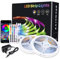 LED Strip Lights 30m RGB LED Strip Lights mit Fernbedienung Bluetooth App Dimmbare Farbwechselnde LED Lichter Musik Sync Strip Selbstklebende Beleuchtung für Zimmer Küche Party Events