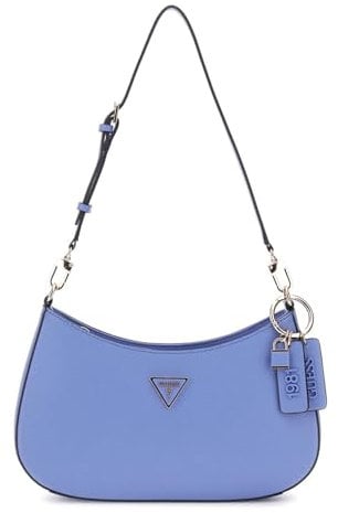 GUESS Noelle Top Zip Shoulder Bag Stormy Blue