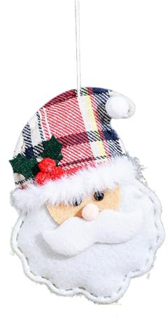 predolo Weihnachtsbaum-Anhänger, DIY Charm, Kugeln für Feste und Feiern, Weihnachtsmann