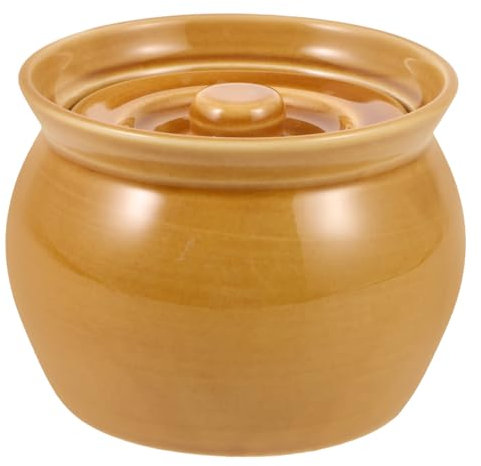 Alipis Olla De Cerámica Para Estofado Tapa Para Mantener Caliente Olla Para Sopa