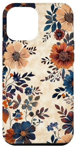 Dark Aesthetic Wildflower Design Hülle für iPhone 12 Pro Max