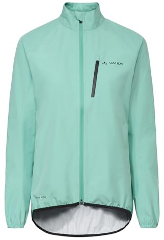 VAUDE Women‘s Drop Jacket III, leichte Regenjacke, atmungsaktiv & wasserdicht, zusammenrollbar