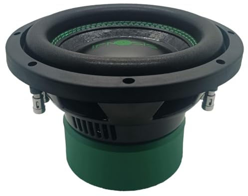 KIT SET PER IPNOSIS IPW 6025.2, 1 subwoofer da 25 cm 250 mm 10 di diametro, doppia bobina, dual voice coil, 2+2 ohm, 300 watt rms 600 watt max, auto, car, 1 pezzo + 3 sticker omaggio