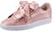 PUMA Basket Heart Patent Wn's, Zapatillas de Deporte, Mujer, Peach Beige-Peach Beige, 37 EU