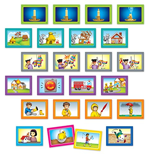 Teacher Created Resources 4-Scene Sequencing Pocket Chart Cards (TCR20848)