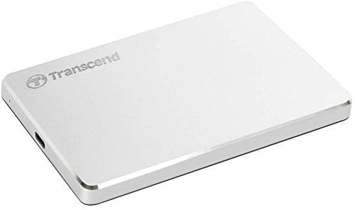 Transcend 1TB StoreJet 25C3S SJ25C3S Externe Festplatte TS1TSJ25C3S,1 TB,Type-C, USB 3.1 Gen 1