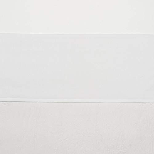 Meyco Bettlaken Baby 2er Pack 75x100cm 0,3TOG Wiegenlaken Wiege White | 100 % Baumwolle - Oeko Tex zertifiziert - atmungsaktiv & feuchtigkeitsabsorbierend - waschbar & trocknergeeignet