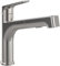 Villeroy & Boch Junis Sky Shower Küchenarmatur, Hochdruck, Wasserhahn Küche mit ausziehbarer Brause und Umschaltfunktion, Spültischarmatur wassersparend, Auslauf Höhe 171mm, Edelstahl massiv