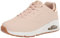 Skechers Uno - Shimmer Away, Zapatillas de Deporte Mujer, Natural, 36.5 EU