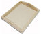 Vassoio legno di pino massiccio con vetro 40 x 30 x 4 cm.