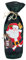 Décorations de Noël Sac de Bouteille de vin en Toile de Jute Décoration de Bouteille de vin Rouge Ensemble de Bouteille de vin de Noël Bouchon Carafe Cristal (A, One Size)