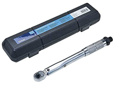 FILMER Drehmomentschlüssel 5-25 Nm Ratsche Stahl 280mm Fahrradwerkzeug