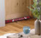 Arinosa Landhaus Zugluftstopper Türstopper Türrolle Rot Grau Hirsch 80x10 cm