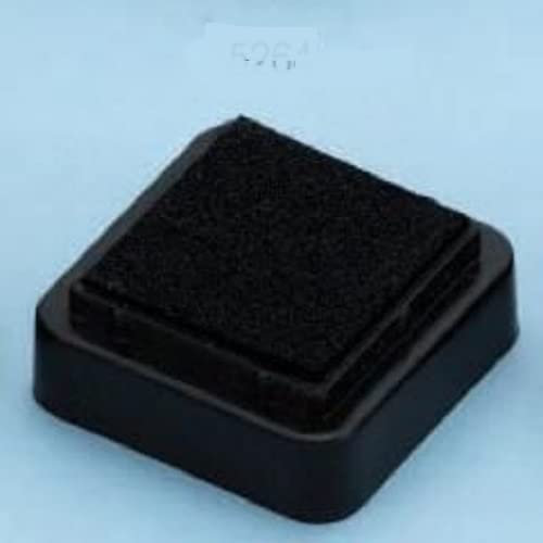 Tophobby Stempelkissen - Format: 2,5 x 2,5cm Aufhängeflachbeutel Verfügbar in 30 Farben (schwarz)