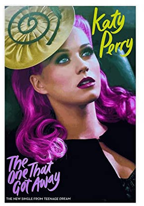 FUKITT Katy Perry Retro-Musikposter (3), Leinwand, Poster, Schlafzimmer, Dekoration, Sport, Landschaft, Büro, Raumdekoration, Geschenk, ohne Rahmen, 20 x 30 cm