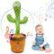 Ava's Toys Volume Control Dancing Cactus- Voice Recorder Baby Toys- Talking and Singing Cactus- Repeat What You Say Learning Toy