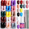 LEOBRO 360Pcs Short Press on Nails Short, Oval Press on nails Short Almond Fake nails, Press on Nails with Nail Glue,False Nails Lightweight Nail Tips Full Cover 12 Sizes