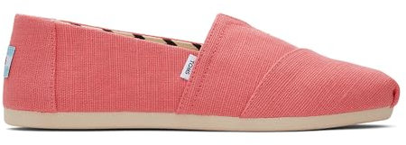 TOMS Damen Alpargata Flacher Slipper, Shell Pink Heritage Canvas, 40 EU