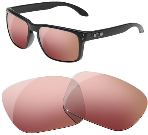 HiCycle2 Lunettes de soleil de rechange pour lunettes de soleil Oakley Holbrook XL OO9417 59 mm-plusieurs options, rose, nothing