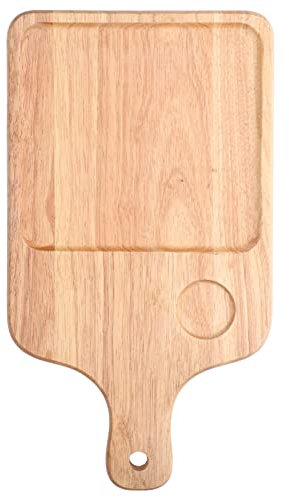 Rubberwood Home Arreda Taglieri Giapponesi in Legno Zephyr, Taglieri Per Carne, Formaggi, Verdure, Pane E Salumi