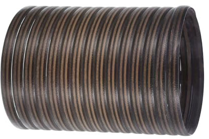 jackfru PE Rattan 70m*8mm leichte Holzmaserung Streifen für Outdoor Rattan Möbel Reparatur, Kunststoffgeflecht für möbel, gartenstühle, tische, aufbewahrungskorb, heimwerken und reparieren (Braun-C)