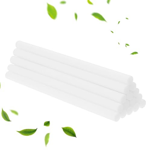 Befeuchter Filter Cotton Sticks, Luftbefeuchter Sticks, 15 Stück 15cm Filter Docht Ersatz Baumwollfilter, Baumwolle Nachfüllung Sticks für Schlafzimmer Luftbefeuchter, Diffusor im Büro