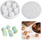 HyzaPhix Spielwürfel Silikonform, Polyedrische Würfel Epoxidharz Formen, Polyedrische Würfelformen DND Würfel Harzformen für Dungeons and Dragons Pathfinder DND RPG MTG (Spielwürfel Silikonform)