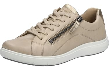 Josef Seibel Damen Low-Top Sneaker Megan 01,Weite G (Normal),Wechselfußbett,Turnschuhe,Laufschuhe,schnürschuhe,Ceramic,37 EU