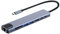 8 en 1 USB Hub, High-Speed USB Adapter, Splitter Hub, 4K Dock, Multiport USB Adapter Docking Station High-Speed 4K Multiport Hub for Tablets and